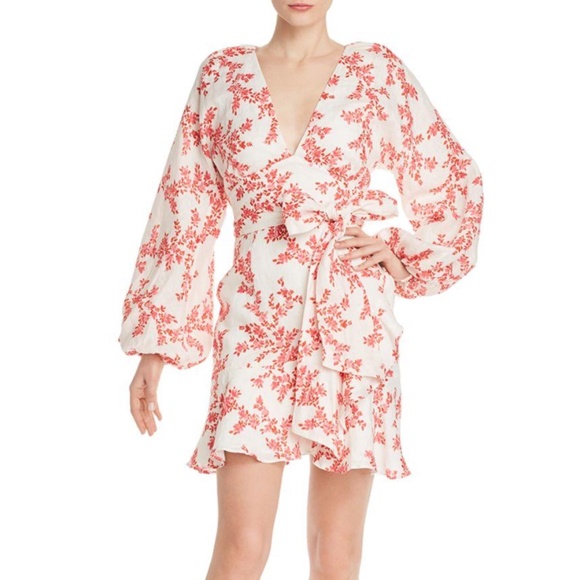 Keepsake the Label 100% Linen Fallen Long Sleeve Dress XS - Picture 2 of 15